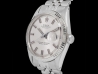 Rolex Datejust 36 Argento Wide Boy Jubilee Silver Lining Dial 1601 